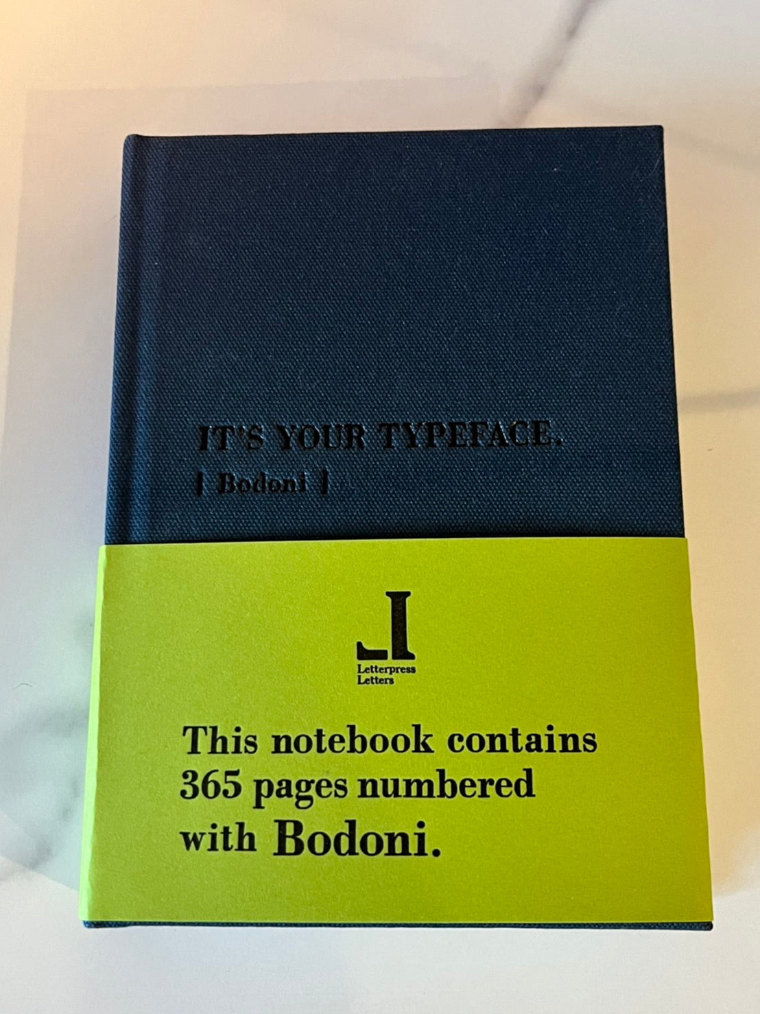 Notebook Typeface Note