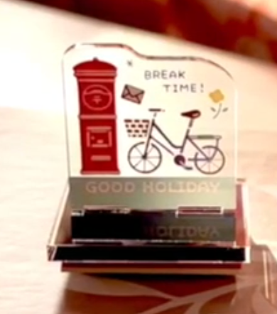 eric Acrylic Stand-Type Stamps