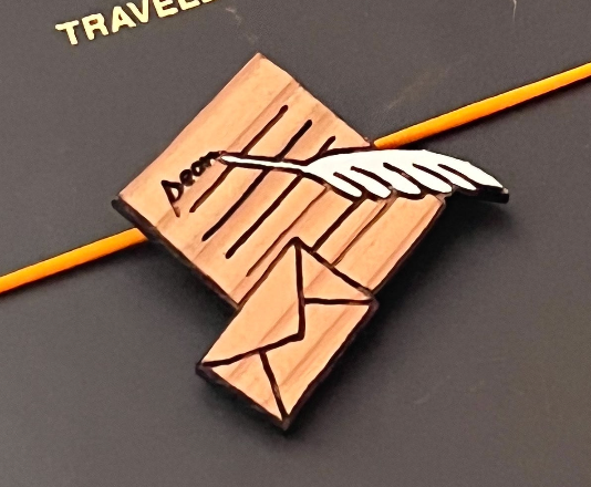 +Labo Wooden Journal Accessories Letter