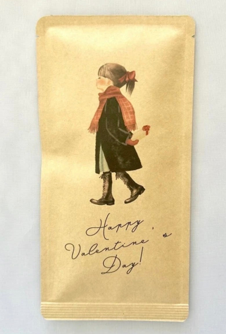 Tokyo Origami Journey Original 🤎 "Valentine Girl Tea Letter"