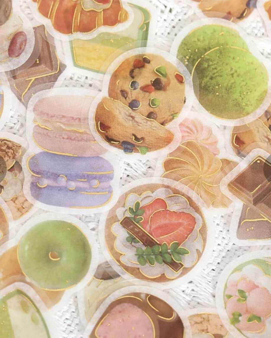BGM 2024 New Release "Full" Journal Stickers Dessert