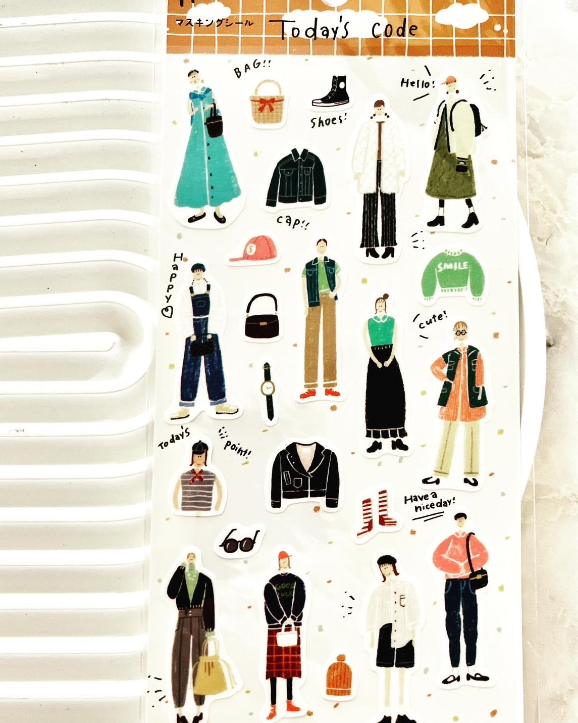 Tamura Miki Stickers : Today's code