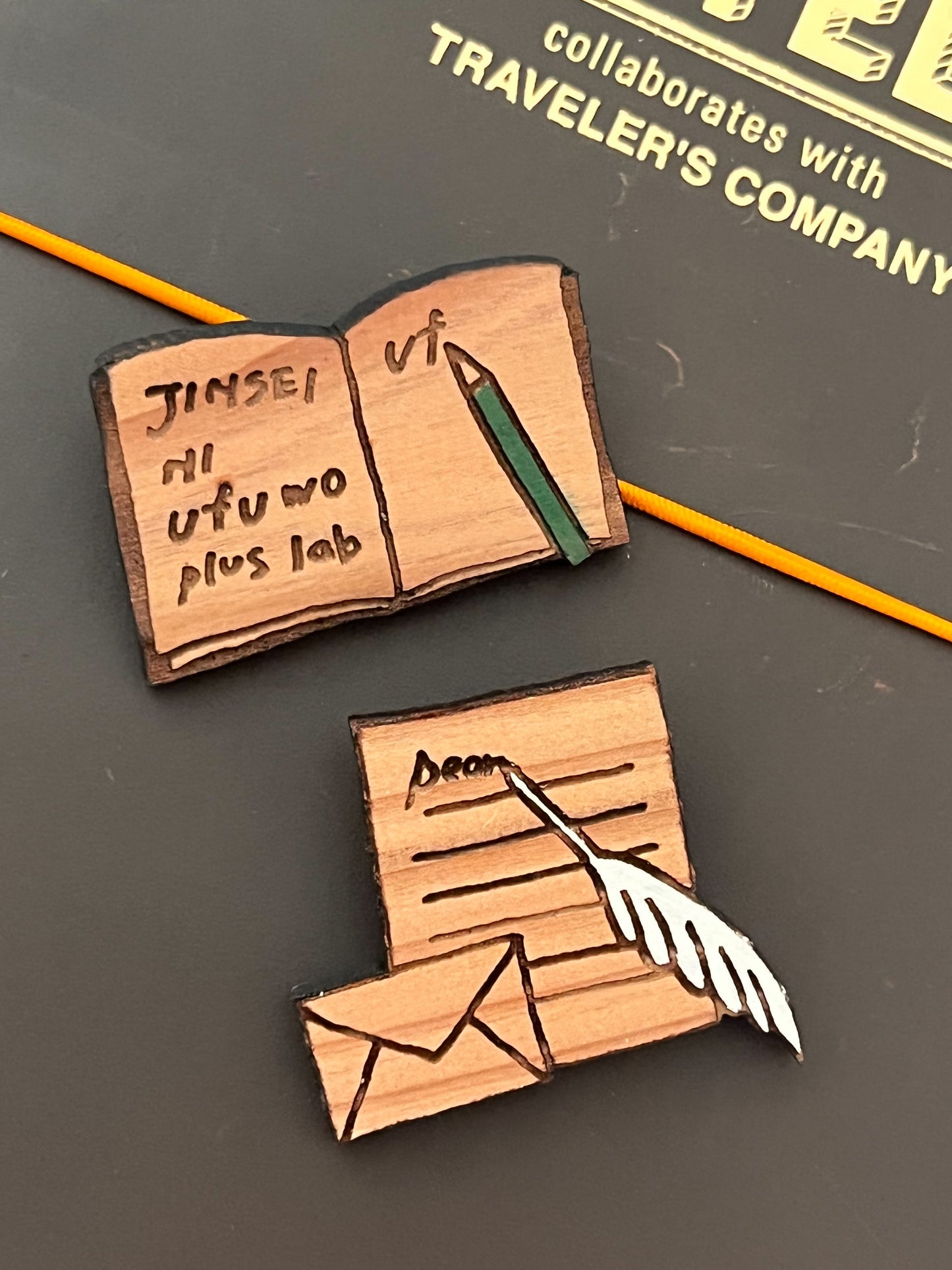 +Labo Wooden Journal Accessories Letter