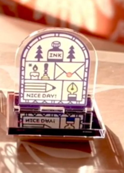eric  Acrylic Stand-Type Stamps
