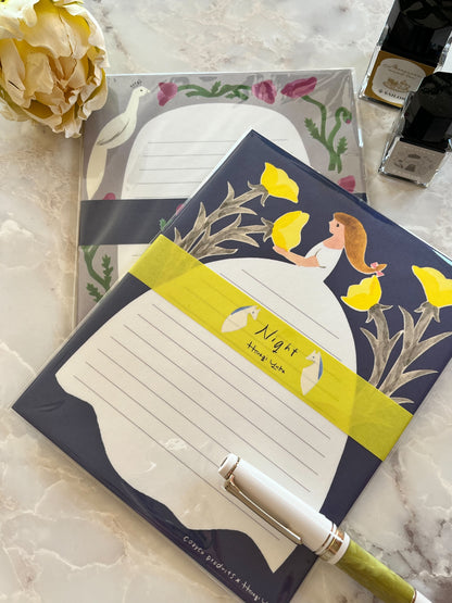 Yuka Hiragi Letter Set: Night