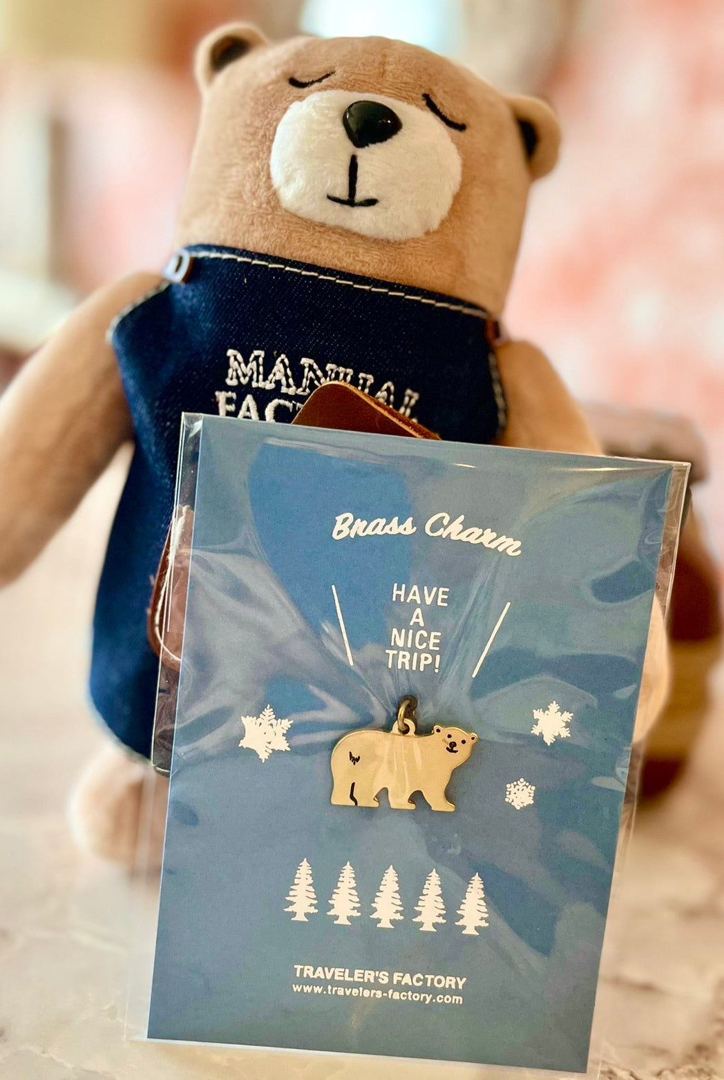 Traveler's Factory Brass Bear Tag