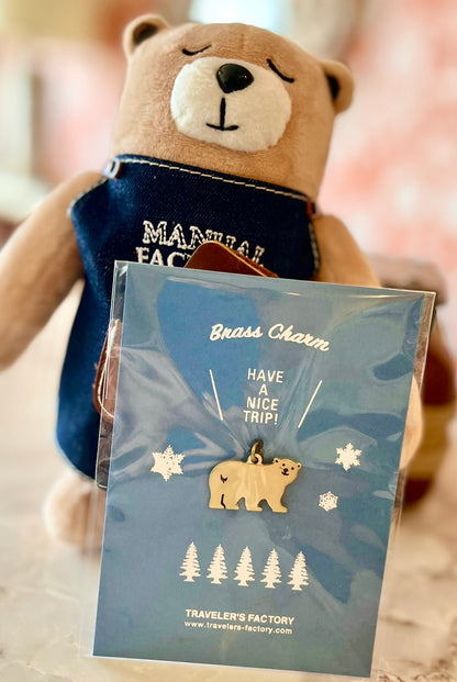 Traveler's Factory Brass Bear Tag
