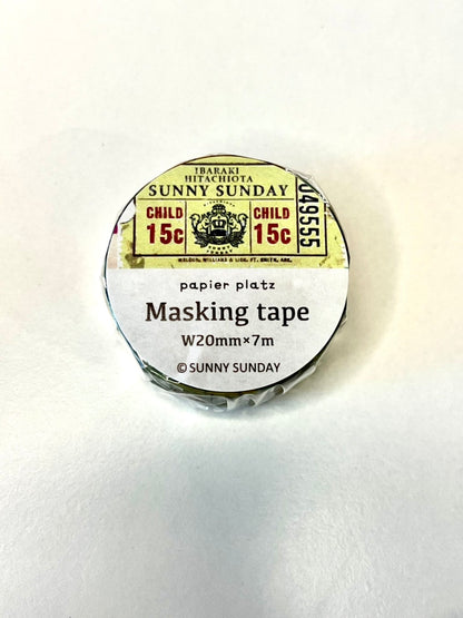 SUNNY SUNDAY special edition Washi Tape