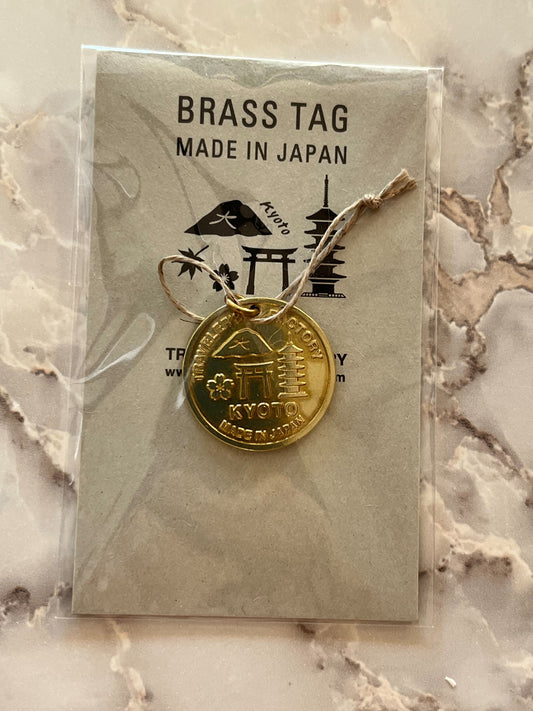 Traveler's Factory Traveler's Factory Kyoto Limited Edition  Brass Tag KYOTO EDITION Characters