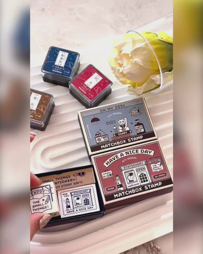 eric matchbox-style stam set  "Have a nice day"