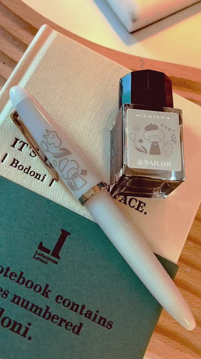 Sailor Fountain Pen "Profit Jr. Fountain Pen" × mizutama Collaboration, Medium Fine (MF)
