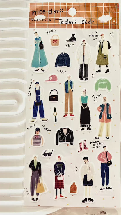 Tamura Miki Stickers : people